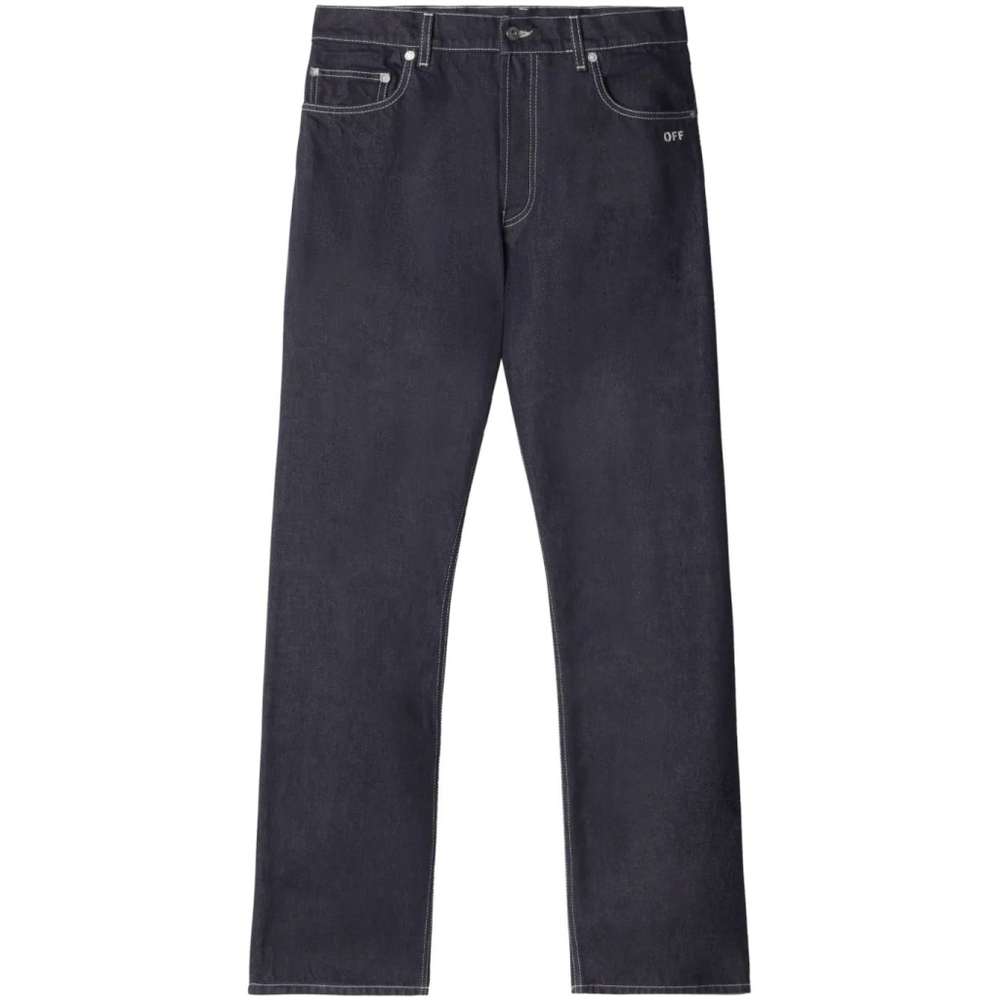 NWT Off-White EMB LOOSE JEANS SIERRA LEONE Jeans